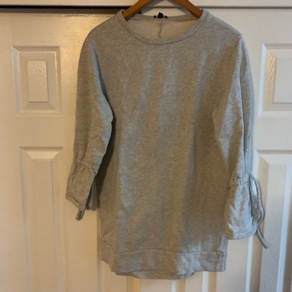 Express Gray Oversized Sweater Dress Size Small - Picture 2 of 7